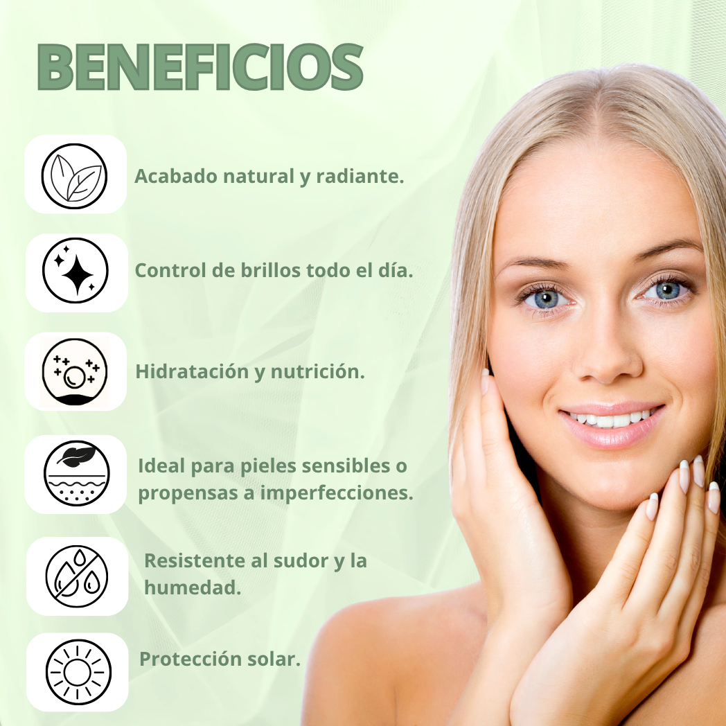 BASE DE MAQUILLAJE CON AGUACATE